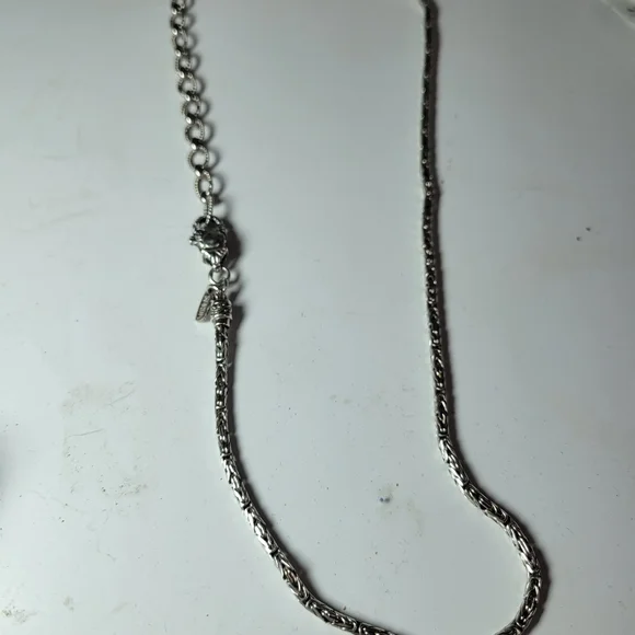 VTG SARDA STERLING SILVER 20.5 INCH NECKLACE 925 23.5g